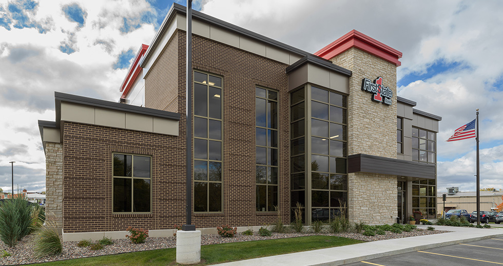 First State Bank in New London, Wisconsin